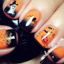 Glow Halloween Nails Glow Halloween Nails